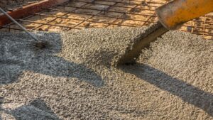 Concrete curing in Canberra winter