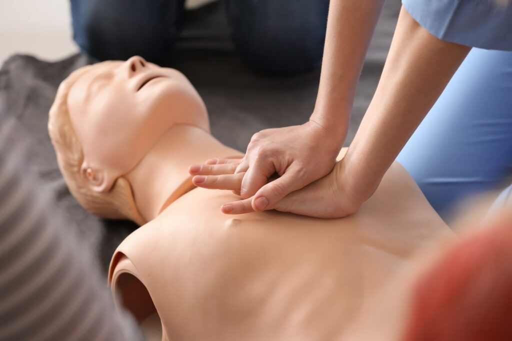 Provide Cardiopulmonary Resuscitation (CPR)